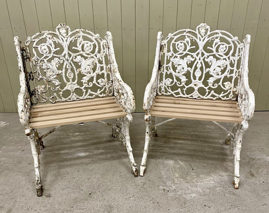 Antique Coalbrookdale Chairs