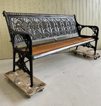 Antique Cast Iron Bench 