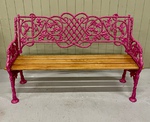 Victorian Cast Iron Bench