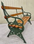 Antique Coalbrookdale Bench 