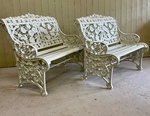 Antique Coalbrookdale Bench 