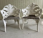 Antique Cast Iron Chairs