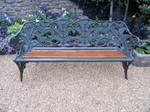 Coalbrookdale Fern and Blackberry Bench