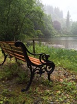 Antique Cast Iron Bench