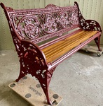 Antique Cast Iron Bench