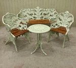 Antique Cast Iron Bench