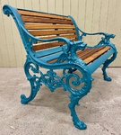 Antique Cast Iron Bench