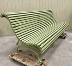 Antique Cast Iron Bench 