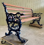 Antique Cast Iron Bench