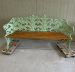 Antique Coalbrookdale Bench