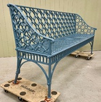 Antique Cast Iron Bench