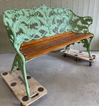 Antique Coalbrookdale Bench