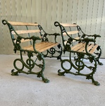 Antique Cast Iron Benches