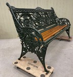 Antique Coalbrookdale Bench