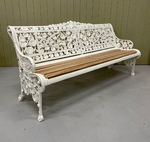 Antique Coalbrookdale Bench