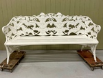 Antique Coalbrookdale Bench 