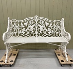 Antique Coalbrookdale Bench