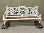 Antique Coalbrookdale Bench
