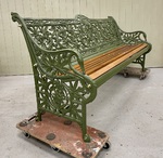 Antique Coalbrookdale Bench