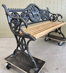 Victorian Cast Iron Bench