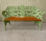 Antique Coalbrookdale Bench