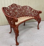 Coalbrookdale Cast Iron Bench