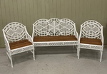 Edward Bawden cast iron bench