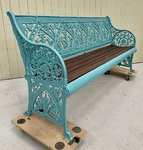 Antique Cast Iron Bench