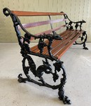 Antique Cast Iron Bench