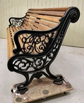 Victorian Cast Iron Bench 