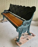 Antique Cast Iron Bench