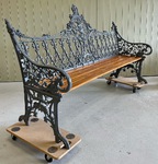 Antique Gothic Bench