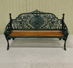 Antique Coalbrookdale Bench