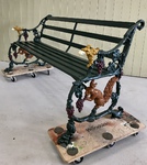 Antique Squirrel Bench