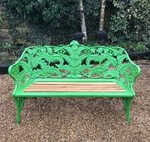 Antique Cast Iron Bench