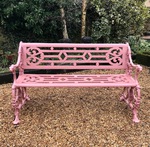 Victorian Cast Iron Bench