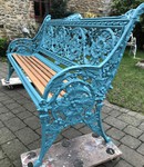 Antique Coalbrookdale Bench