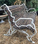 Victorian Cast Iron Bench