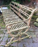 Coalbrookdale Cast Iron Bench
