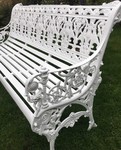 Antique Cast Iron Bench