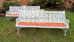 Coalbrookdale Cast Iron Bench