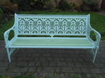 Antique Cast Iron Bench