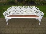 Antique Cast Iron Bench