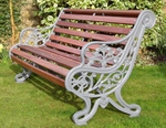 Victorian Cast Iron Bench